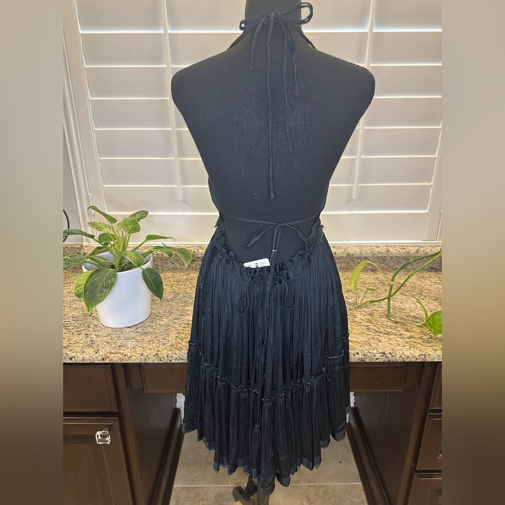 NWT Free People 100 Degrees of Shine Mini Dress, Size medium - Picture 5 of 7
